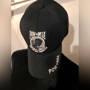 Black POW*MIA Cap